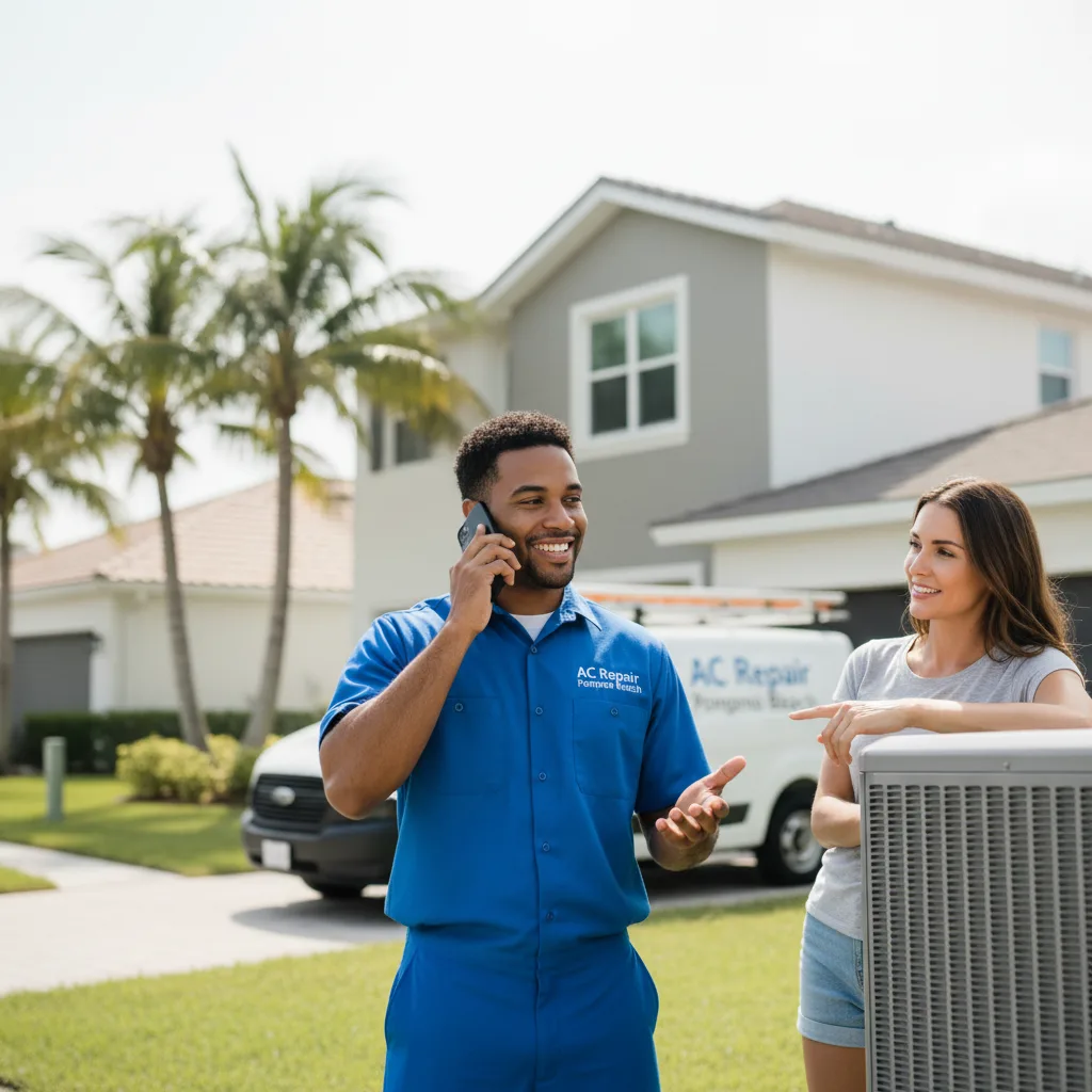 AC Repair Pompano Beach customer support in Polkton